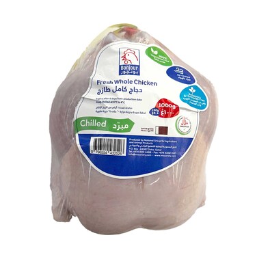 Bonjour Fresh Whole Chicken 1000g