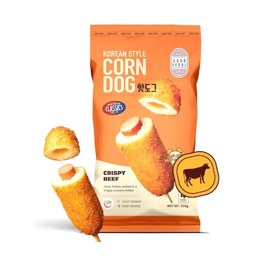 Good Seoul Korean Style Crispy Beef Corn Dog 320g