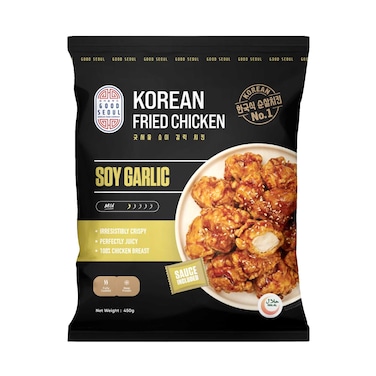 Good Seoul Korean Fried Chicken Soy Garlic 450g