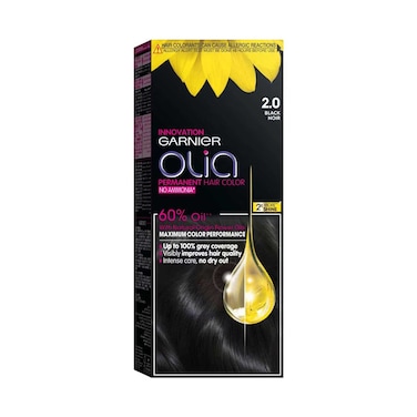 Garnier Olia Permanent Hair Color 2.0 Black Noir