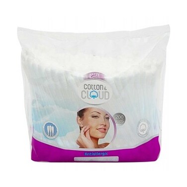 فرشاة أسنان ليدي كير كوتون آند كلاود 200 قطعة