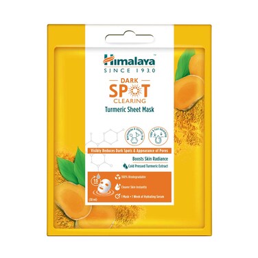 Himalaya Dark Spot Clearing Turmeric Sheet Mask 30ml