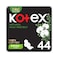 Kotex Natural Maxi Protect Thick Pads 100% Cotton Pad Super Size with Wings 44 Sanitary Pads