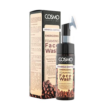 غسول الوجه الرغوي المنشط كوزمو كافيين أرابيكا كوفي 175 مل