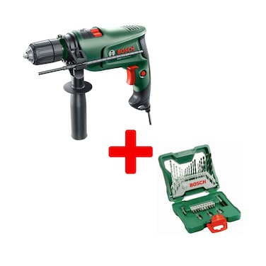 Bosch Impact Drill 600 Watts +Drill Set