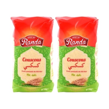 رندا كسكس رقيق ممتاز 1 كجم × قطعتان