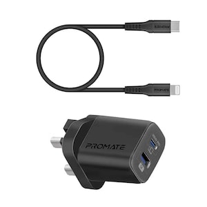 Promate 25W Dual Port Cahrger