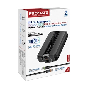 Promate 10000Mah Compact Pb /30Wpd