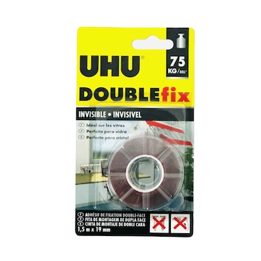 UHD Doublefix Tape 1.5Mx19 75Kg