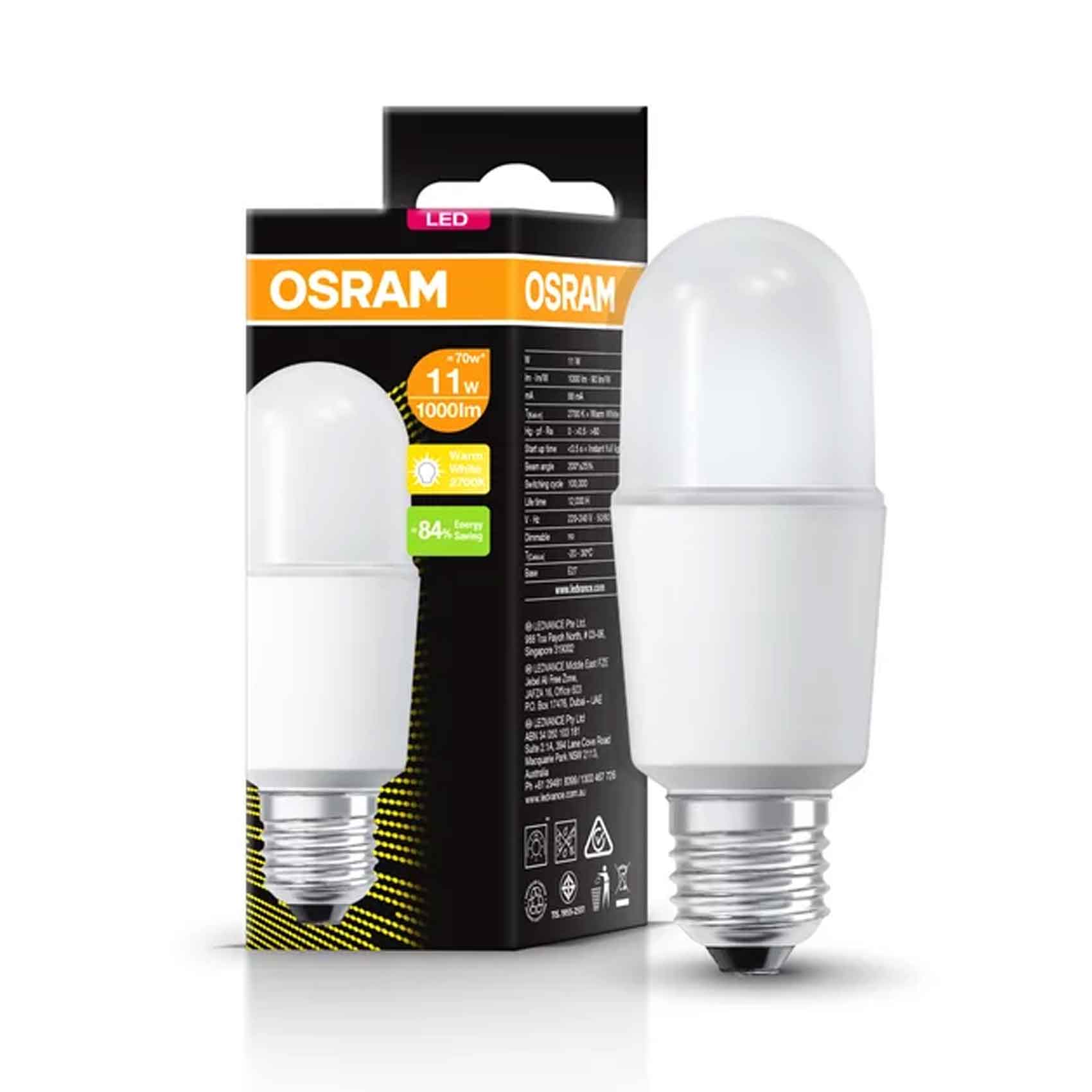 Osram Led Value Stick 11W E27 Warm White