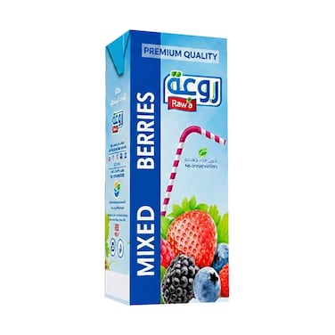 Raw'a Long Life  Mixed Berries Drink 200ml