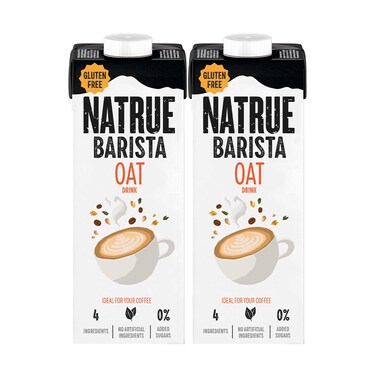 Natrue Barista Oat Drink 1lx2 Pieces