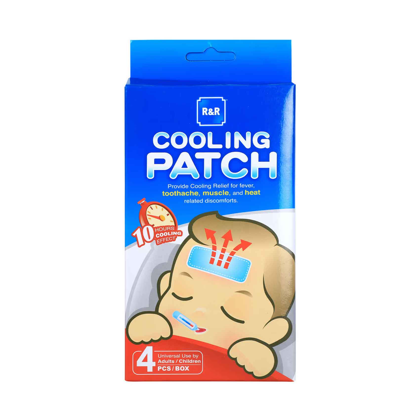 R & R Cooling Patch Gel Sheet Per Bag