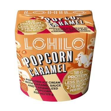 Lohilo Popcorn Caramel Ice Cream 175g