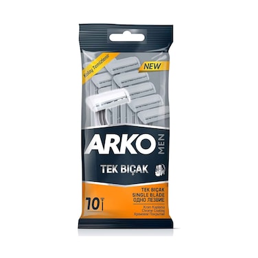 Arko Men Single Blade Shaver 10 Pieces