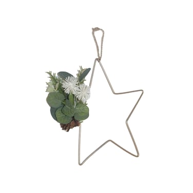 Seasonal Star Shaped Decoration 20X3.3X20.8cm