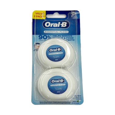 Oral-B Essential Floss Mint 50mx2 Pieces