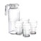 Tuff+ Quadro 5-Piece Drink Set