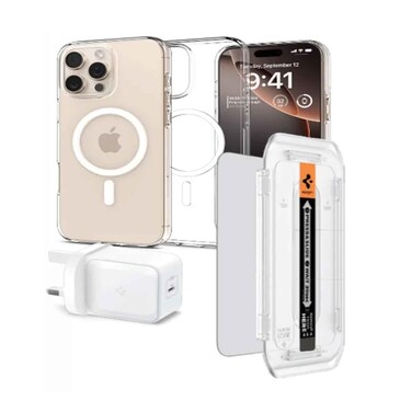 Spigen Iphone 16 Pro Max Case Charger Scp