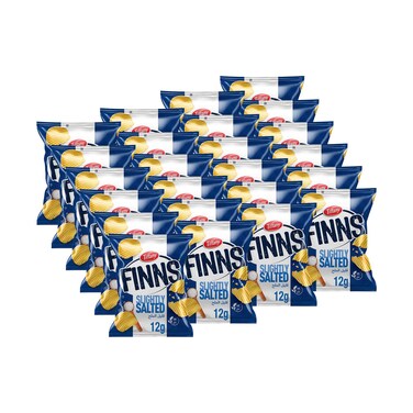 Tiffany Finns Slightly Salted Chips 12gx24 Pieces