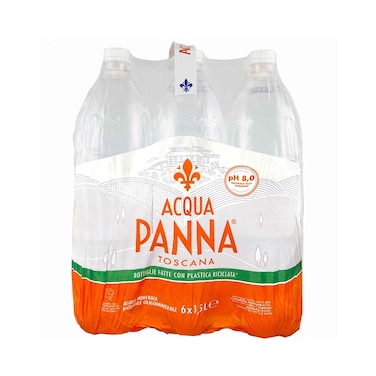 Acqua Panna Toscana Limited Edition PH 7.9 Mineral Water 1.5Lx6 Pieces