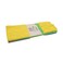 Abelplast Microfiber Cloth 38x38cm 4 Pieces Assorted