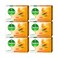 Dettol Zing Bar Soap Orange Zest Scent 120gx6 Pieces
