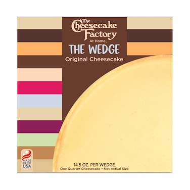 The Cheesecake Factory Frozen Wedge Original Cheesecake 411g