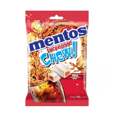 Mentos Incredible Chew Cola Flavour 140g