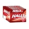 Halls Hard Candy With Cherry Flavour 22.4gx12 Pieces