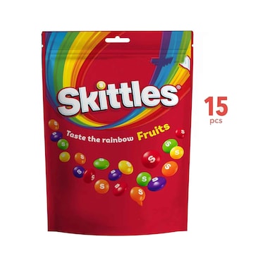 Skittles Fruit Candy Bag 152gx15 Pieces