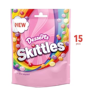 Skittles Dessert Candies 152gx15 Pieces