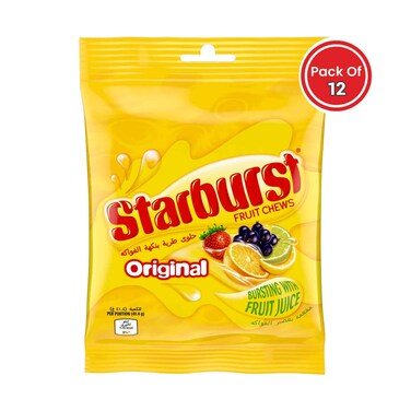 Starburst Original Fruit Chews 127gx12 Pieces