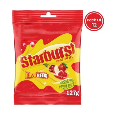 ستاربرست فافريدز حلوى الفواكه - ١٢٧ غ × ١٢ قطعة