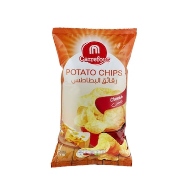 كارفور رقائق البطاطس بالجبنة 170 جرام