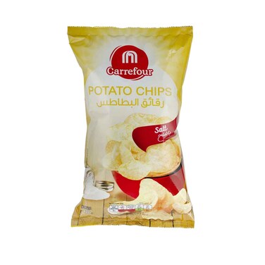 Carrefour Potato Chips Salt 170g