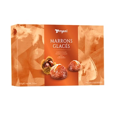 Vergani Traditional Marrons Glac&eacute;s 200g