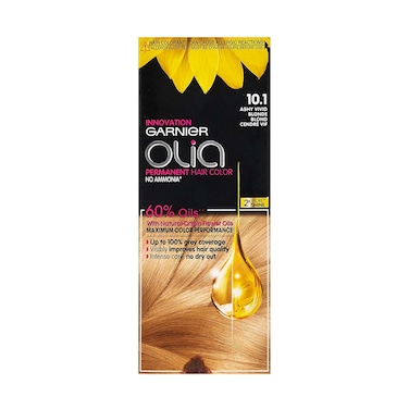 Garnier Olia No Ammonia Permanent Hair Color Ashy Vivid Blonde 10.1