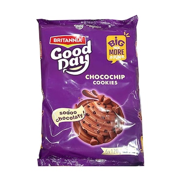 Britannia Good Day Chocochip Cookies 120gx6 Pieces