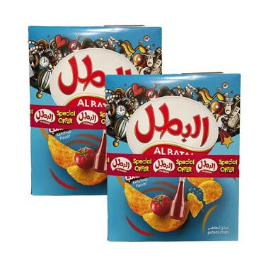 رقائق بطاطس البطل 23 جرام × 24 قطعة