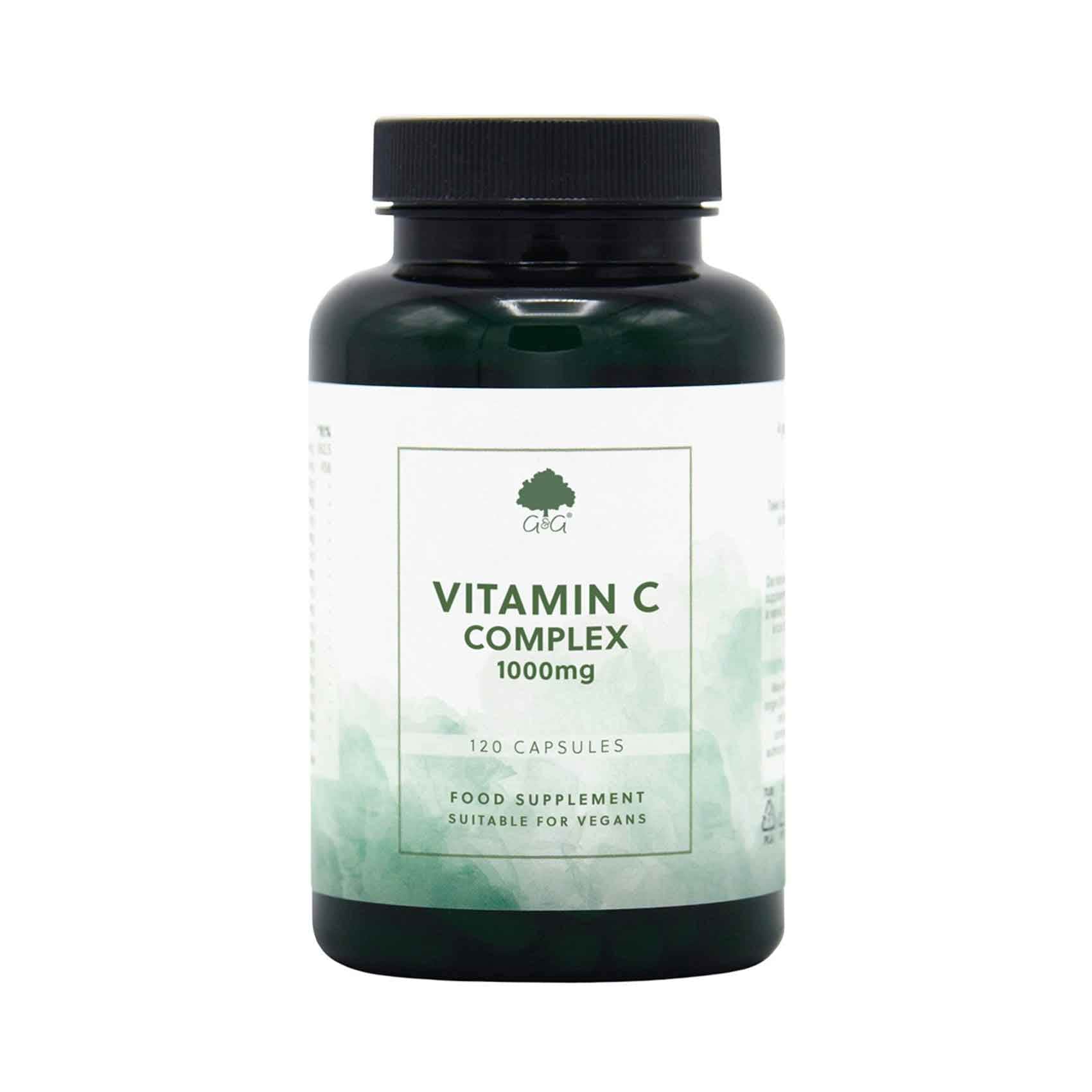 G&G Vitamin C Complex 1000mg 120 Capsules