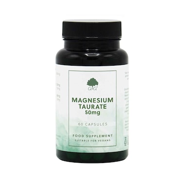 G&amp;G Magnesium Taurate 50mg 60 Capsules