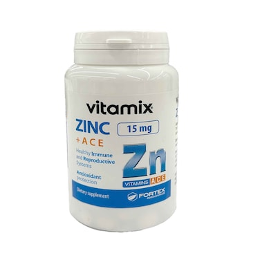 Vitamix Zinc 15mg + A, C, E Dietary Supplement 60 Tablets