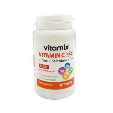 Vitamix Vitamin C 1000 + Zinc + Selenium + D3 Dietary Supplement 60 Tablets