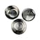 Stainless Steel Drain Basin 3Pcs Set 26Cm