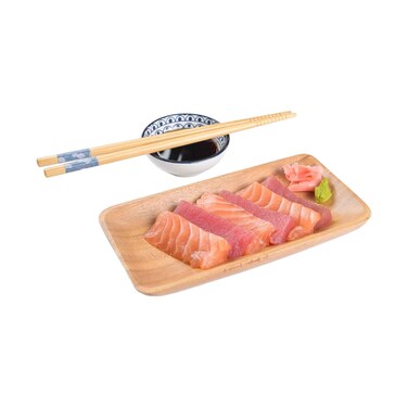 ساشيمي سلمون وتونة ديو