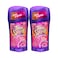 Lady Speed Deodorant Stick Teen Spirit Pink Crush Antiperspirant 65gx2 Pieces
