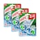 Harpic Active Fresh Toilet Rim Block, Pine Forest Scent, 35gx3 pieces