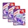 Harpic Active Purple Water Toilet Rim Block, Lavender Meadows Scent, 35gx3 pieces