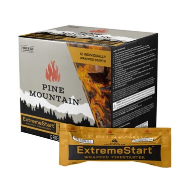Pine Mountain Extreme Start Wrapped Fire Starter 12C 1.66lb